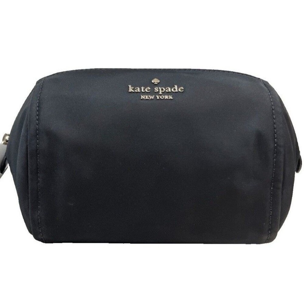 Kate Spade Black NWT Chelsea The Little Better Nylon Cosmetic Bag